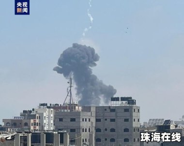 以军空袭加沙地带约100个武装目标