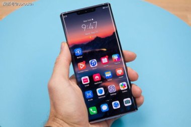 华为手机怎么往下滑