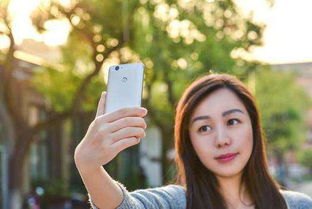 怎么拍美女华为手机