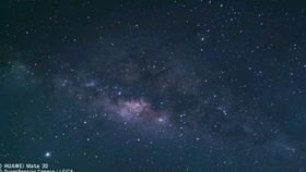 华为怎么拍手机星空