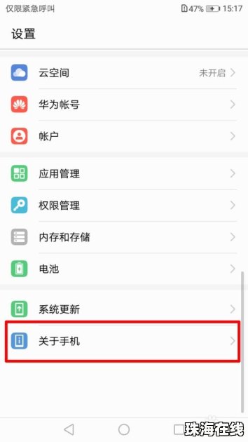 华为手机usp怎么设置
