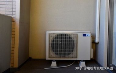 济南极端天气：空调外机被吹落
