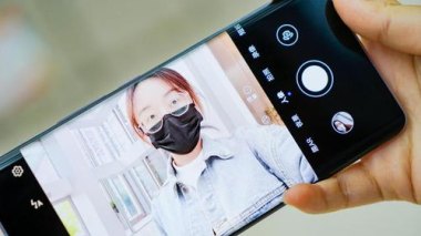 华为手机7怎么自拍