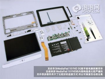 华为手机平板怎么拆开