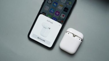 华为手机怎么接airpods