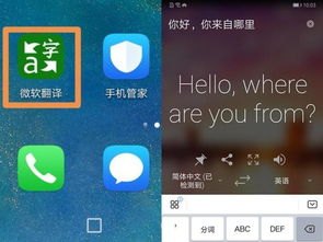 华为手机怎么翻译图片