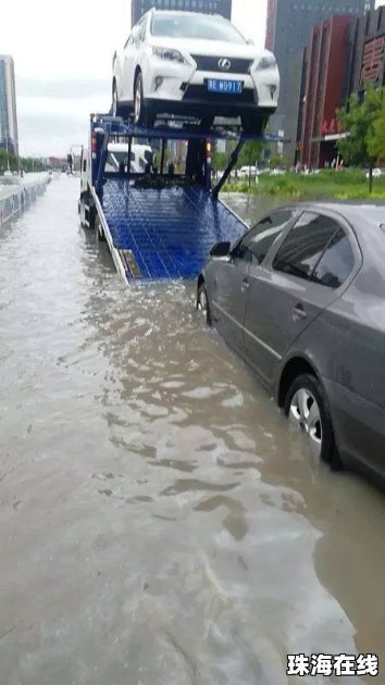 暴雨致重庆一车行近90台车辆被淹