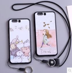 华为手机怎么挂绳子