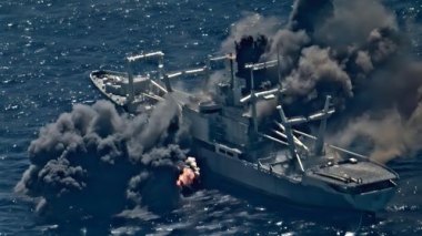 胡塞武装公布魔法海洋号被击沉全程