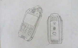手绘华为手机怎么画