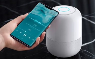 华为手机音箱怎么拿
