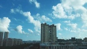 华为手机白云怎么拍