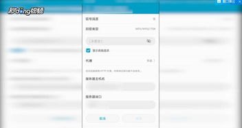 华为手机怎么配置代理