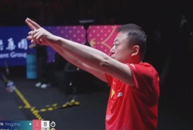 击败孙颖莎的陈熠才第2次打大满贯