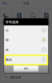 手机华为字体怎么变大