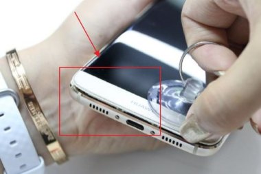 怎么打开华为手机盖