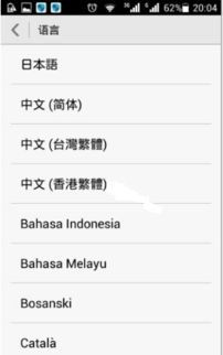 华为手机语言怎么重译
