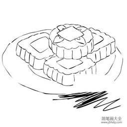 怎么画华为手机月饼 怎么画华为手机月饼