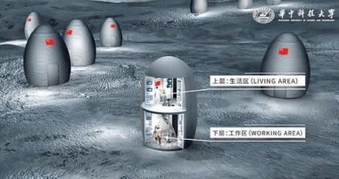 月球上修路盖房子 可以就地取材？