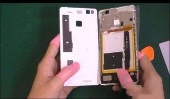 怎么打开手机后盖华为