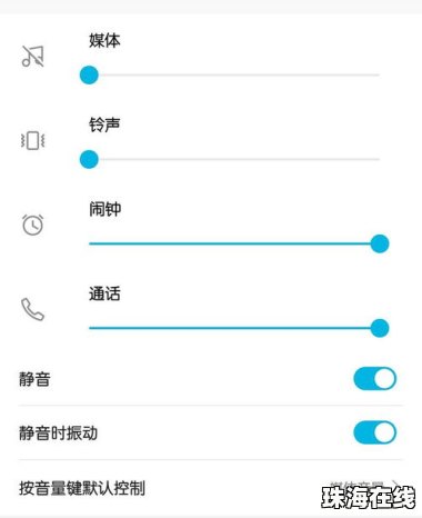 华为手机静音怎么找