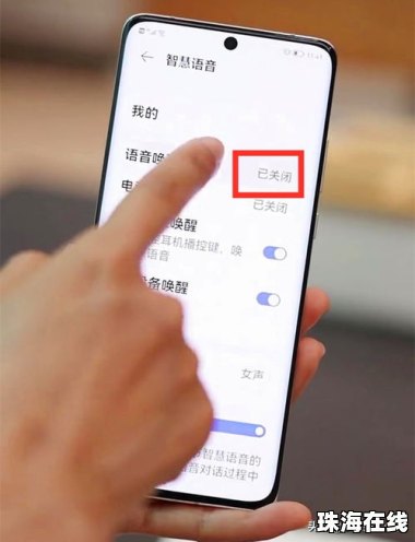 手机怎么语音清灰华为