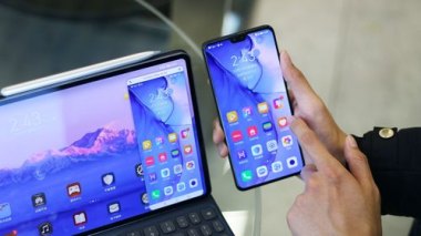 华为怎么同步手机pad