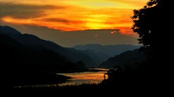 华为手机怎么拍出夕阳