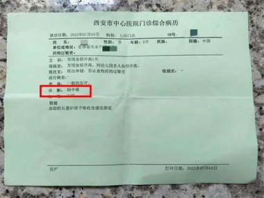 甘肃通报幼儿血铅异常：6人被批捕