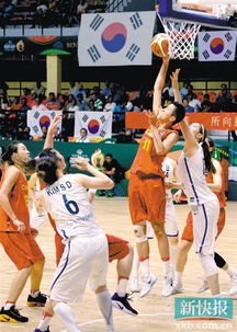 中国女篮大胜韩国收获亚洲杯季军