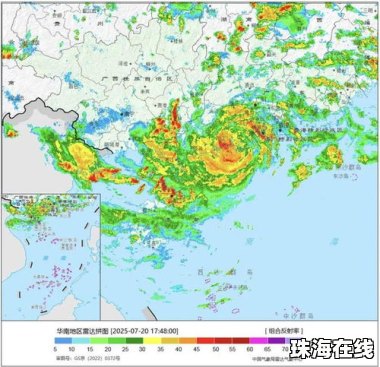 台风“韦帕”在广东台山沿海登陆
