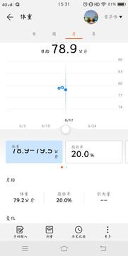 华为手机怎么量体重