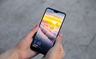 华为手机怎么滑出蓝线