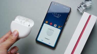 华为手机airpods怎么连接