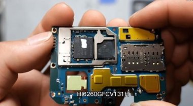 华为手机怎么拆开cpu