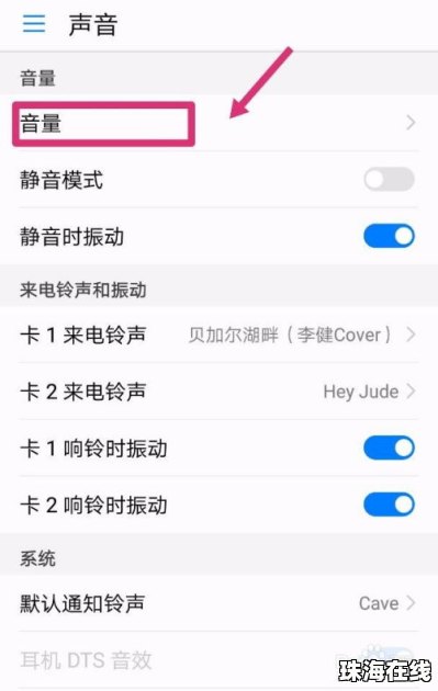 华为手机嗓音怎么设置