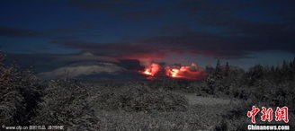 俄堪察加半岛8.7级强震后火山喷发