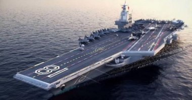 福建舰电磁弹射歼-15T