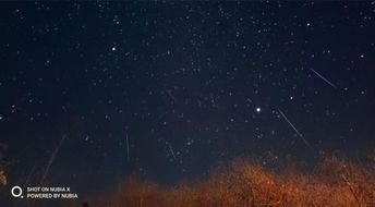 华为手机怎么拍出流星