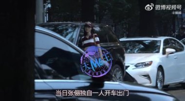演员张俪就遮挡机动车号牌道歉