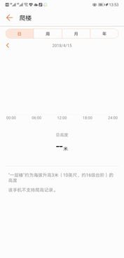 华为手机怎么记录爬楼