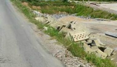 河北沙河一地发生地表塌陷 河北沙河一地发生地表塌陷
