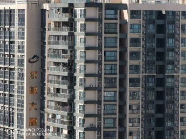 华为手机楼房怎么拍