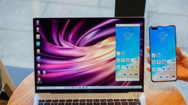 华为手机怎么连接华为matebook