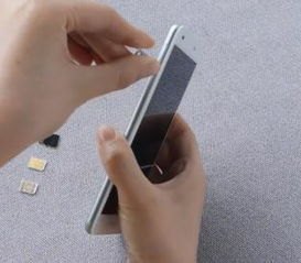 华为手机三个卡托怎么放