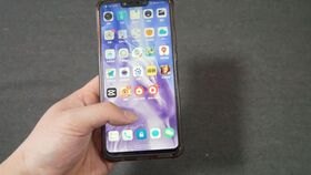华为手机的两个圈怎么打