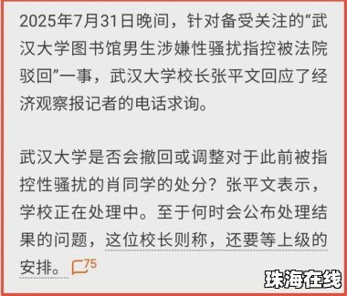 武汉大学肖同学的处罚公告被隐藏