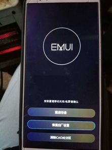 怎么重启华为8手机
