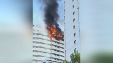 江西上饶一医院住院楼起火