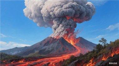 日本公布富士山喷发模拟画面